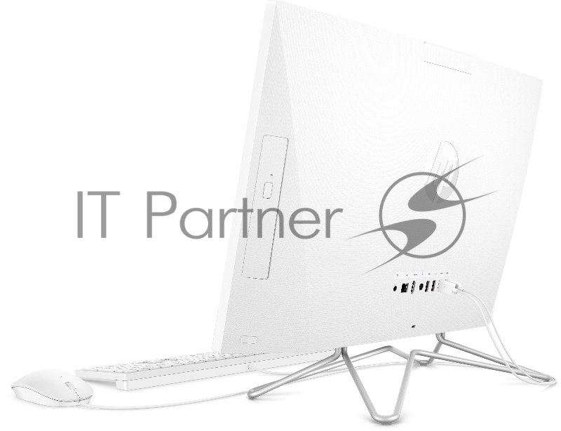 Моноблок/ HP 24-df1064ny AiO 23.8(1920x1080)/Touch/Intel Core i5 1135G7(2.4Ghz)/8192Mb/1000Gb/n Internal Graphics /Cam/WiFi/war 1y/Snow White/FreeDOS + EN kbd