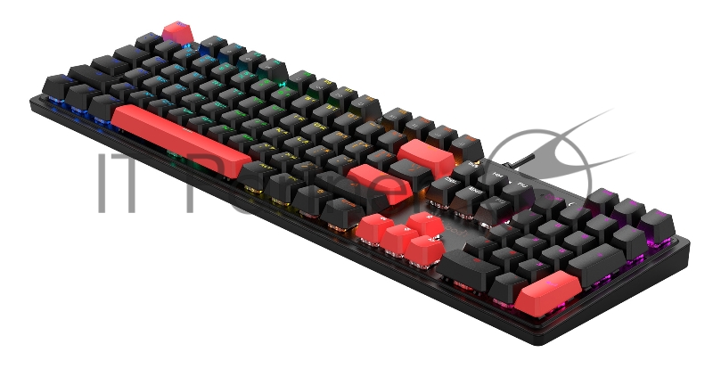 Клавиатура A4Tech Bloody S510N механическая черный/красный