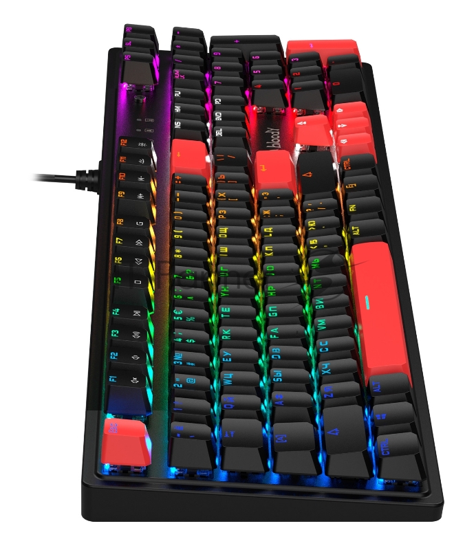 Клавиатура A4Tech Bloody S510N механическая черный/красный