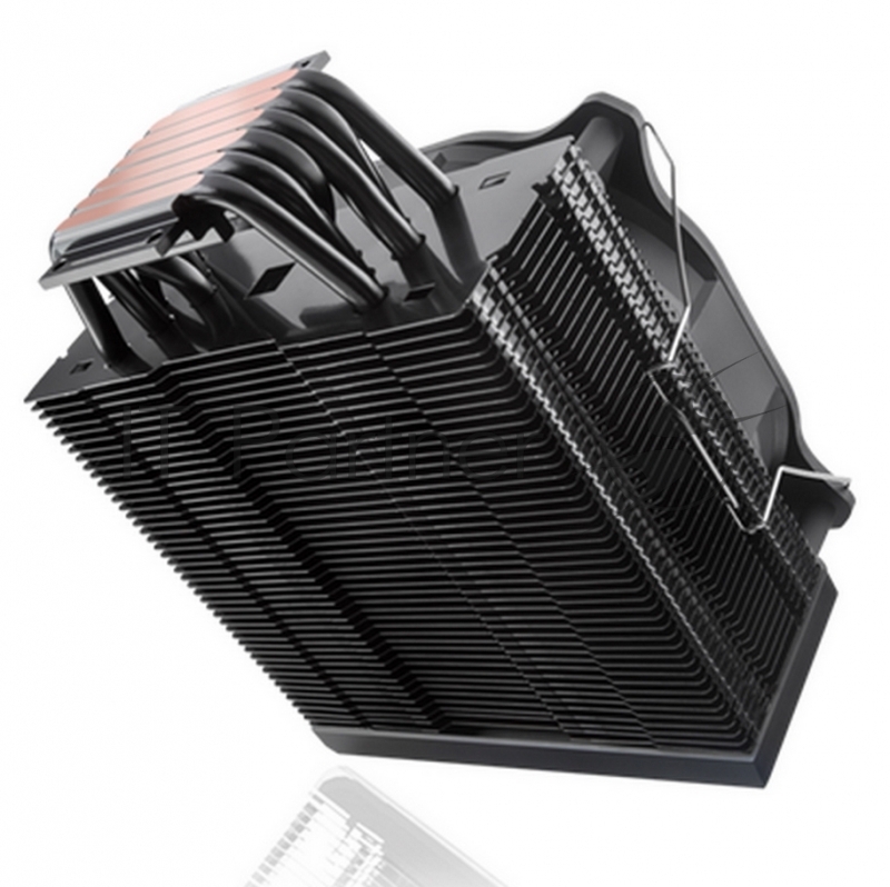 Кулер Raijintek ELEOS 12 EVO RBW 0R10B00222 (5V ARGB PWM fans) 6pcs * 6mm Heat-pipe 1pcs *12025 PWM -ARGB fan ARGB top cover to concentrate cooling flow Compatible with Intel & AMD CPU