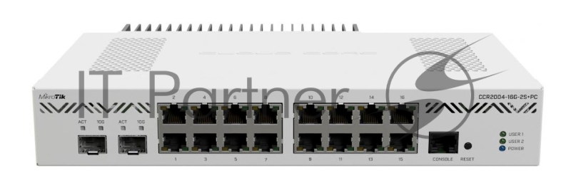 Маршрутизатор Mikrotik CCR2004-16G-2S+PC