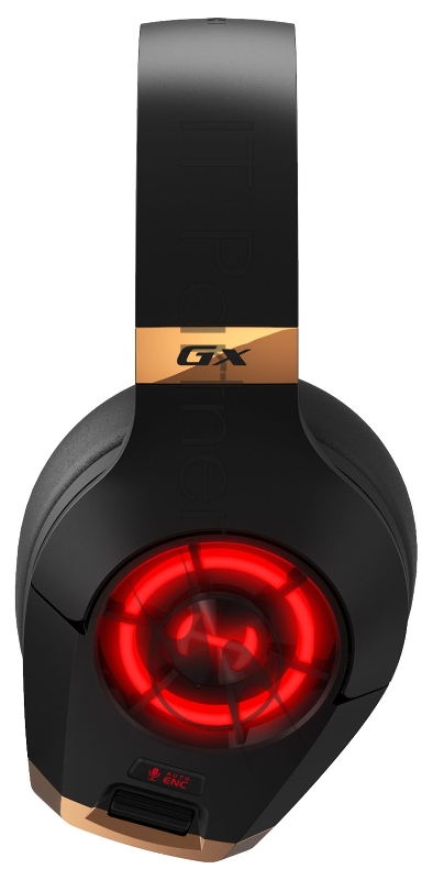 Наушники с микрофоном Edifier GX черный 2м мониторные