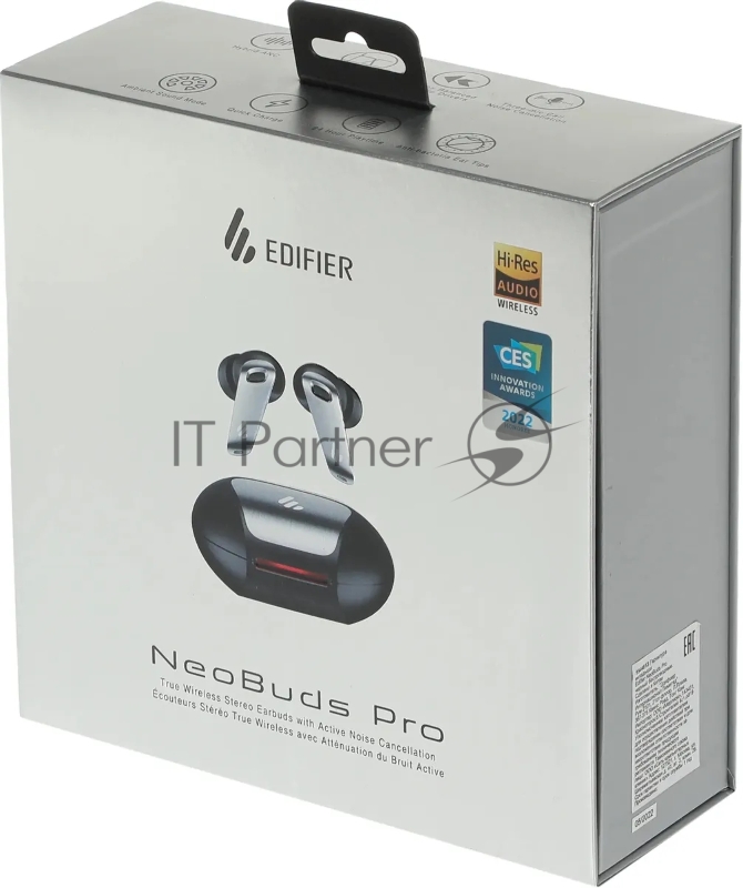 Гарнитура вкладыши Edifier NeoBuds Pro черный беспроводные