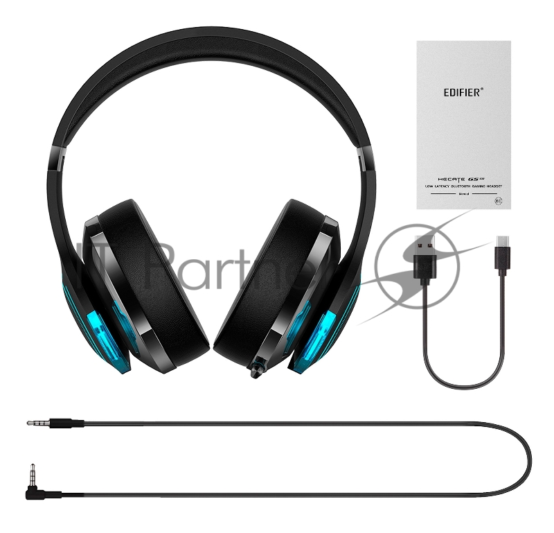 Наушники с микрофоном Edifier G5BT черный мониторные