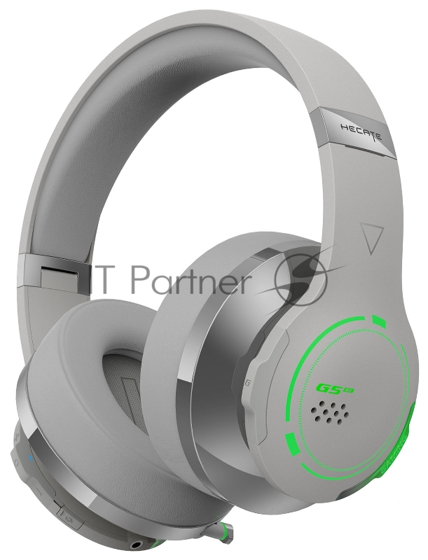 Наушники с микрофоном Edifier G5BT серый мониторные