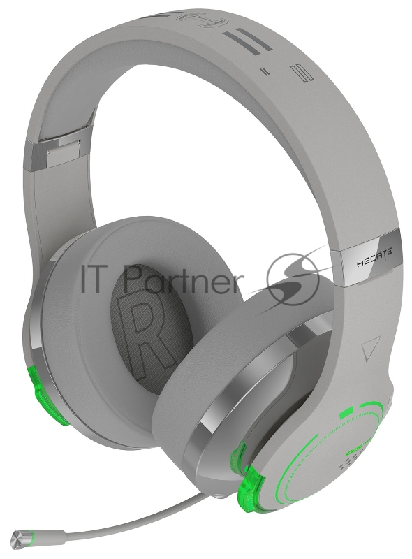 Наушники с микрофоном Edifier G5BT серый мониторные