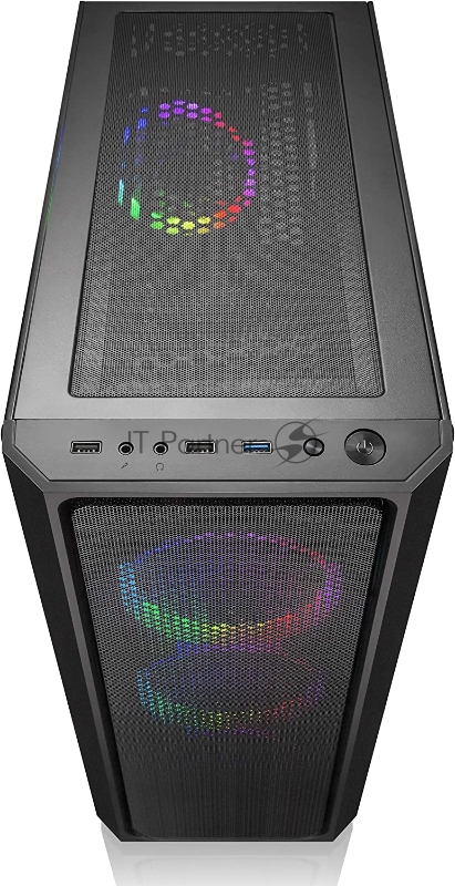 Корпус Raijintek PONOS MS4 0R20B00197, black, EEB E-ATX ATX M-ATX Mini-ITX, USB3.0x1, USB2.0x2, HD Audiox1