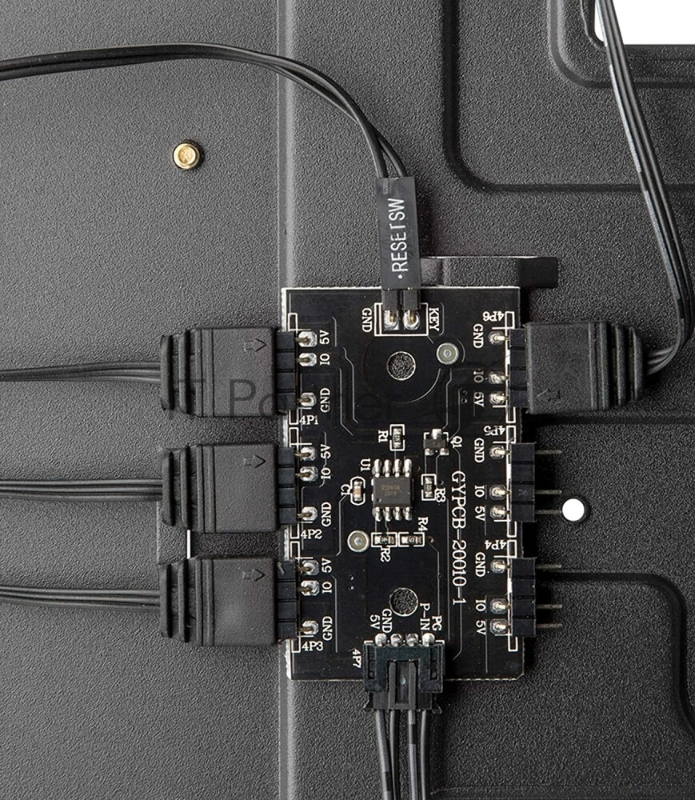 Корпус Raijintek PONOS MS4 0R20B00197, black, EEB E-ATX ATX M-ATX Mini-ITX, USB3.0x1, USB2.0x2, HD Audiox1