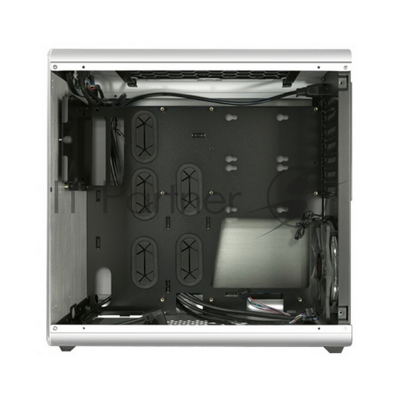 Корпус Raijintek THETIS SILVER WINDOW 0R200054, Aluminum, ATX/MICRO ATX/MINI ITX, USB3.0x2, HD Audiox1