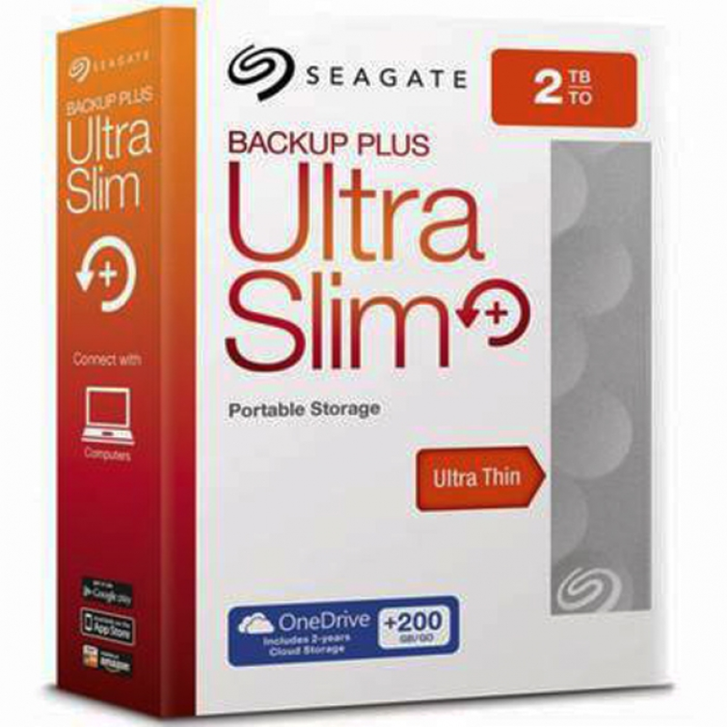 Носитель информации Seagate Portable HDD 1Tb Ultra Slim STEH1000200 {USB 3.0, 2.5