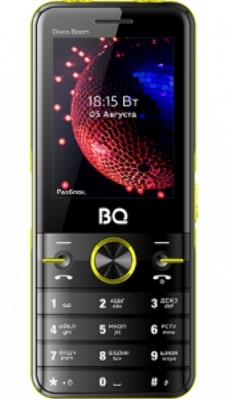 Смартфон BQ 2842 Disco Boom Black+Yellow