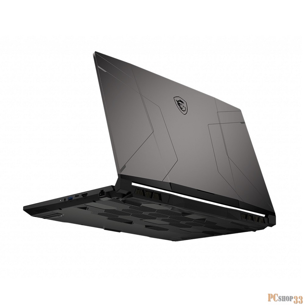 Ноутбук MSI Pulse GL76 12UCK, Core i7-12700H,2.3 GHz,17.3 FHD (1920*1080),144Hz,DDR4 8GB,512GB M.2 PCIe SSD,RTX3050 GDDR6 4GB,Titanium Gray,1y,DOS(MS-17L4)