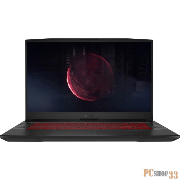 Ноутбук MSI Pulse GL76 12UDK, Core i7-12700H,2.3 GHz,17.3 FHD (1920*1080),144Hz,DDR4 16GB (8GB*2),512GB M.2 PCIe SSD,RTX3050Ti GDDR6 4GB,Titanium Gray,1y,DOS(MS-17L4)