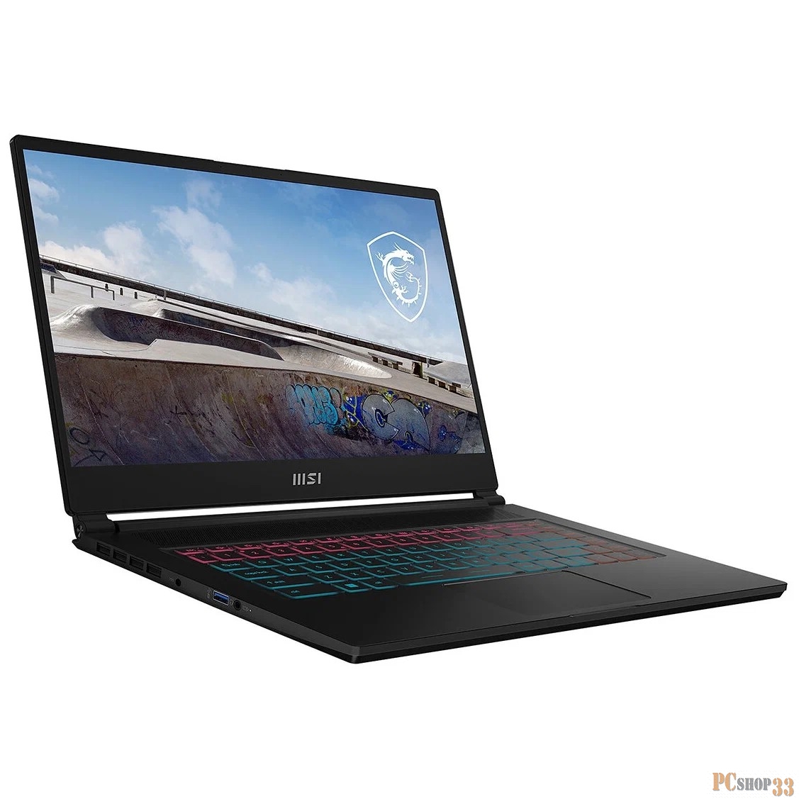 Ноутбук MSI Stealth 17M A12UEK, Core i5-1240P,1.7 GHz,17.3 FHD (1920*1080),144Hz,DDR4 16GB (8GB*2),512GB M.2 PCIe SSD,RTX3060 Max-Q GDDR6 6GB,Core Black,1y,Win11Home(MS-17R1)