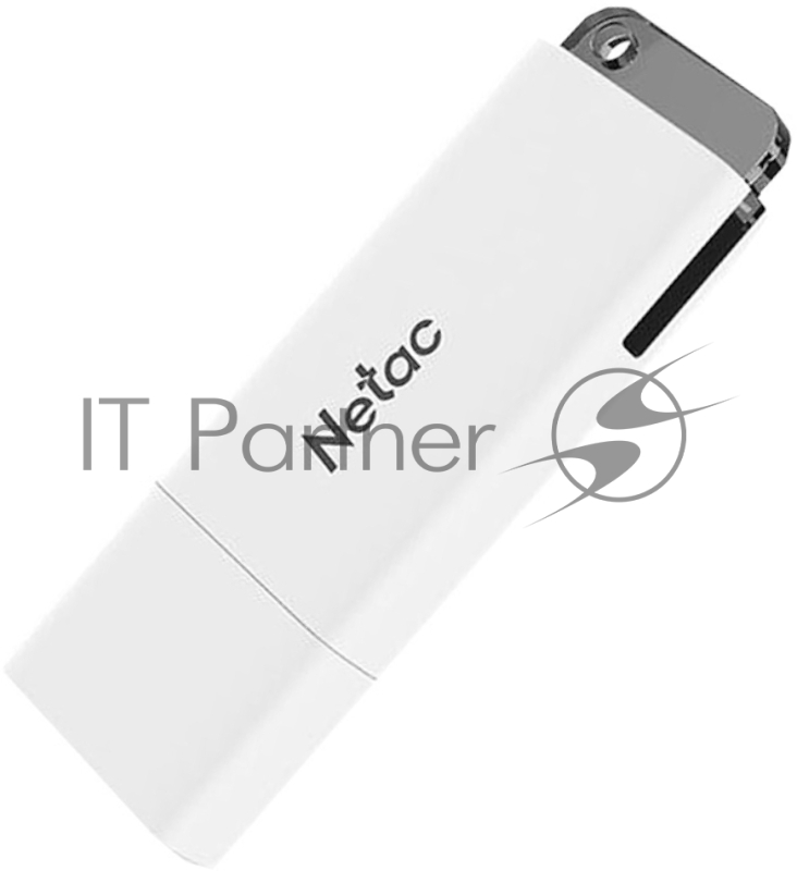Флеш Диск Netac U185 256Gb <NT03U185N-256G-30WH>, USB3.0, с колпачком, пластиковая белая
