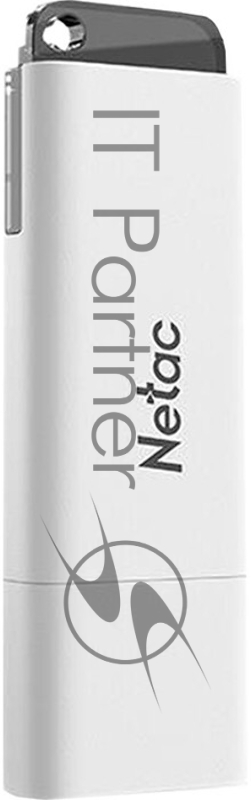 Флеш Диск Netac U185 256Gb <NT03U185N-256G-30WH>, USB3.0, с колпачком, пластиковая белая