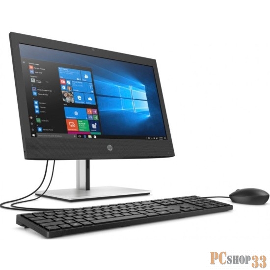Моноблок HP ProOne 400 G6 24 i5 10500T 8Gb SSD256Gb Windows 10 Professional 64 WiFi BT мышь Cam