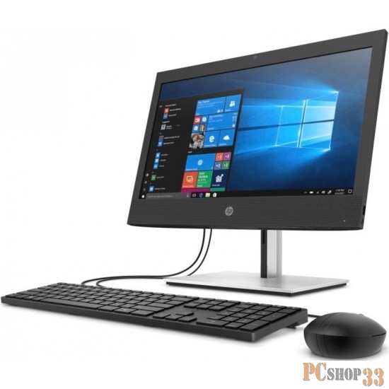 Моноблок HP ProOne 400 G6 24 i5 10500T 8Gb SSD256Gb Windows 10 Professional 64 WiFi BT мышь Cam