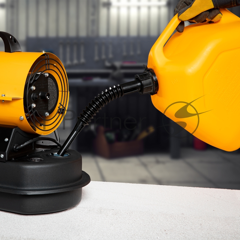 Дизельная тепловая пушка DHG-10, 10 кВт, 300 м3/ч, прямой нагрев// Denzel