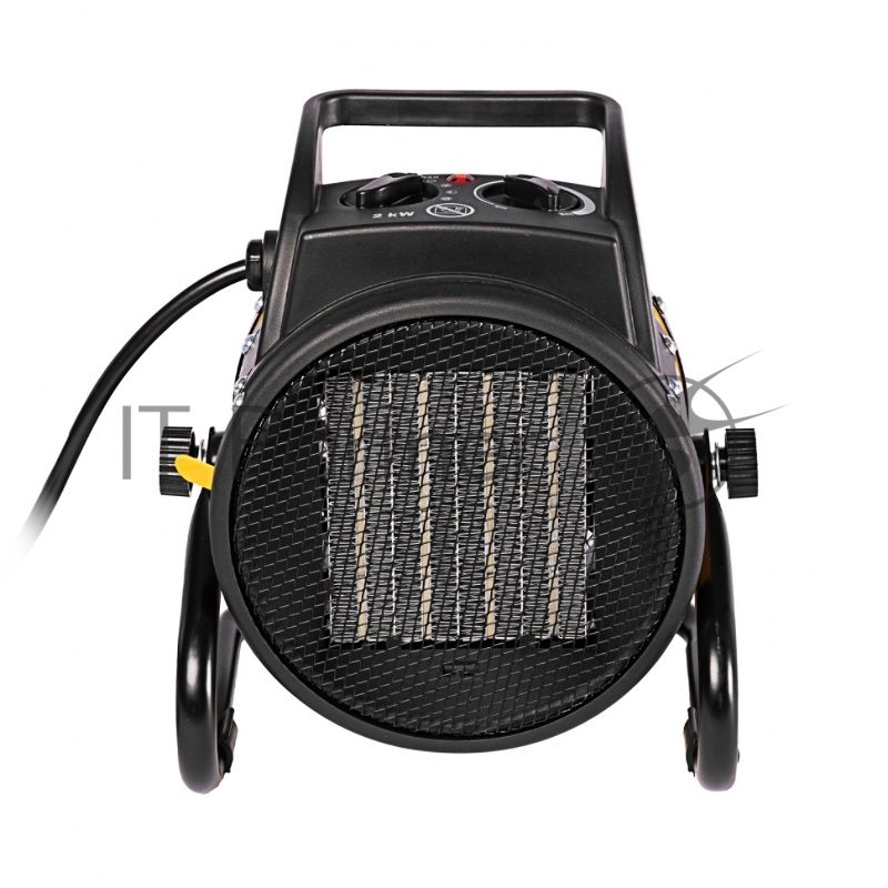 Тепловая пушка, керамический нагреватель (тепловентилятор) DHC 2-100, 230В, 0,025/1/2 кВт// Denzel