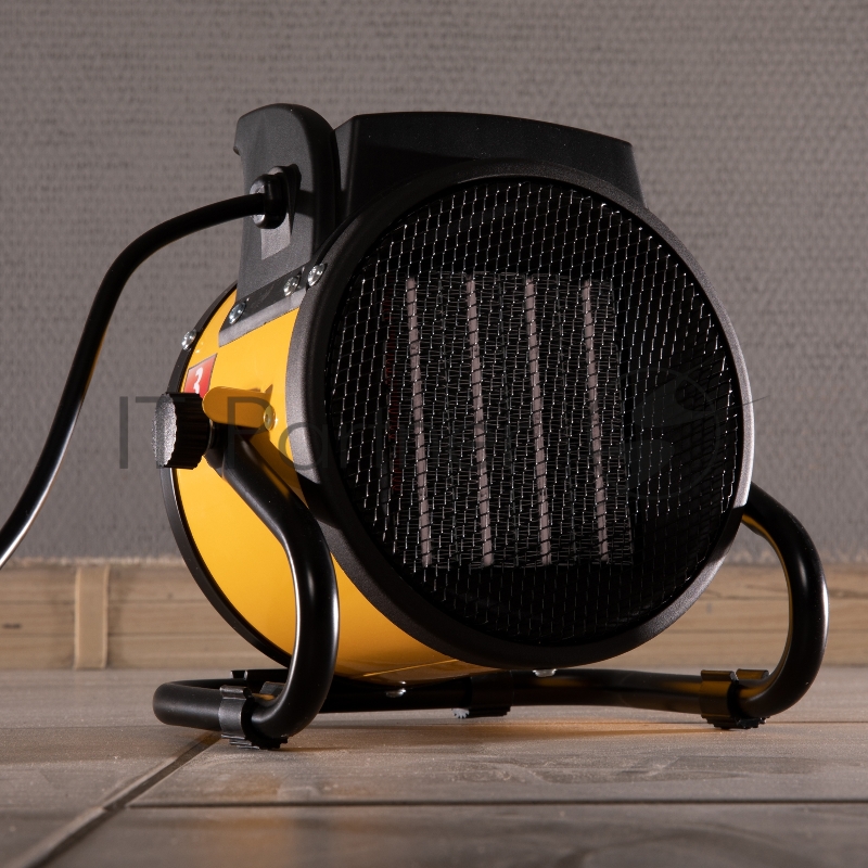 Тепловая пушка, керамический нагреватель (тепловентилятор) DHC 2-100, 230В, 0,025/1/2 кВт// Denzel