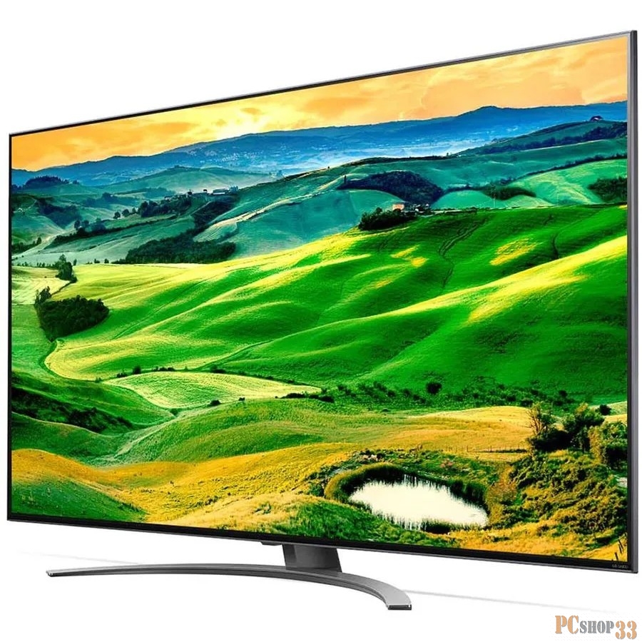Телевизор LED LG 55 55QNED816QA.ARUB NanoCell черный титан 4K Ultra HD 120Hz DVB-T DVB-T2 DVB-C DVB-S DVB-S2 USB WiFi Smart TV (RUS)