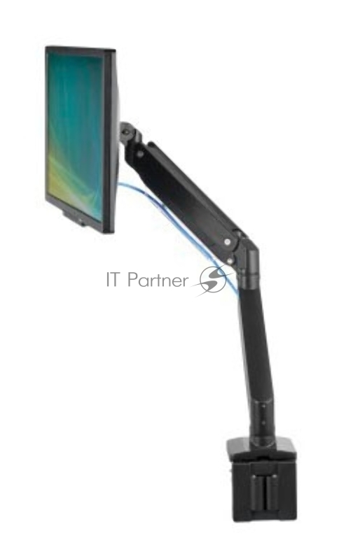 Кронштейн для мониторов Hama FM Arm gas spring 00118497 черный 13-35