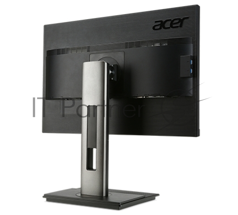 Монитор 24 ACER (Ent.) B246WLyemipruzx , IPS, 16:10, 1920x1200, 300cd/m2, 60Hz, 5ms, 1xHDMI(1.4) + DP(1.2) + 1xType-C(PD65W) + USB3.0x4+USB-B(2up 4down) + RJ45 + H.Adj. 150+Audio out Black/Darkgrey