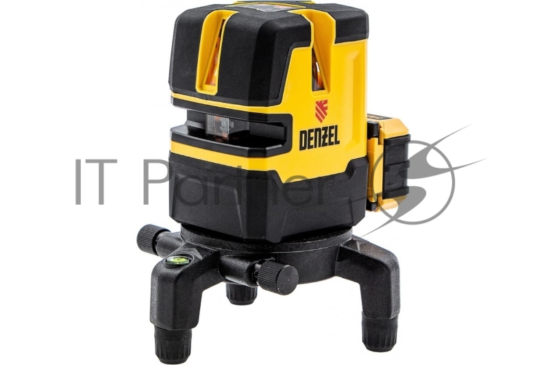 Лазерный уровень LX 05 Red, 20 м, 635 нм, акк. Li 5200 mAh, резьба 5/8// Denzel