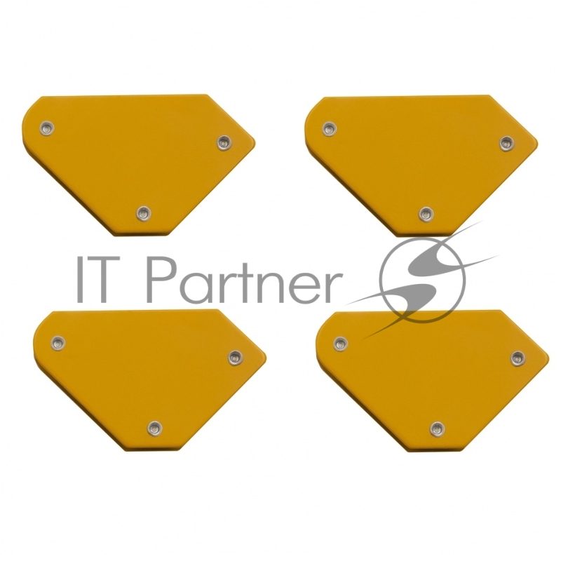 Набор из 4 магнитных фиксаторов для сварочных работ// Denzel