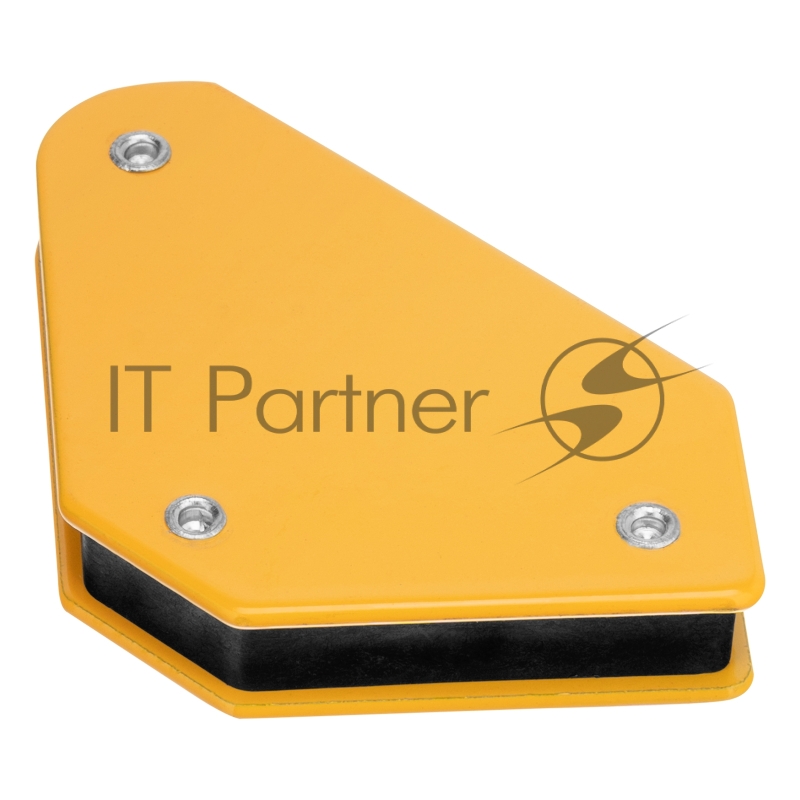 Набор из 2 магнитных сварочных фиксаторов и магнитной клеммы масса// Denzel