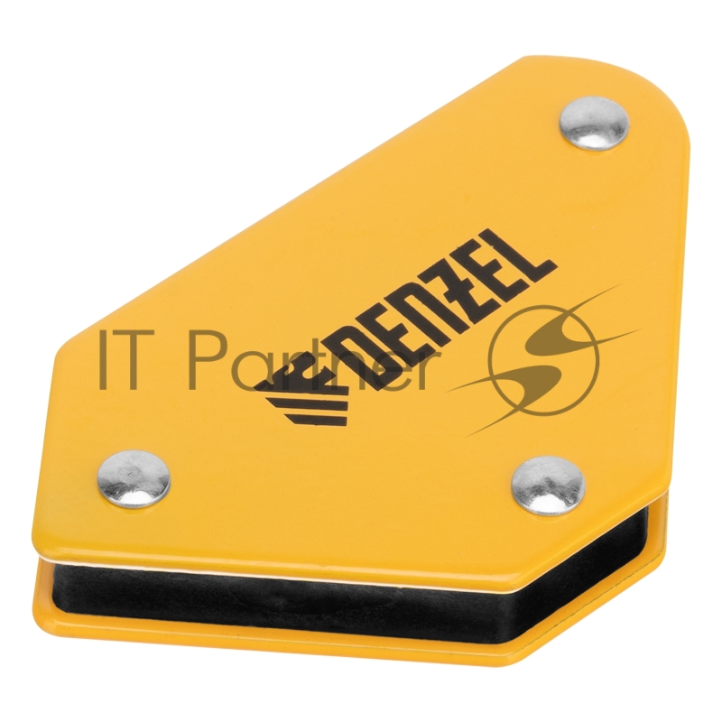 Набор из 2 магнитных сварочных фиксаторов и магнитной клеммы масса// Denzel