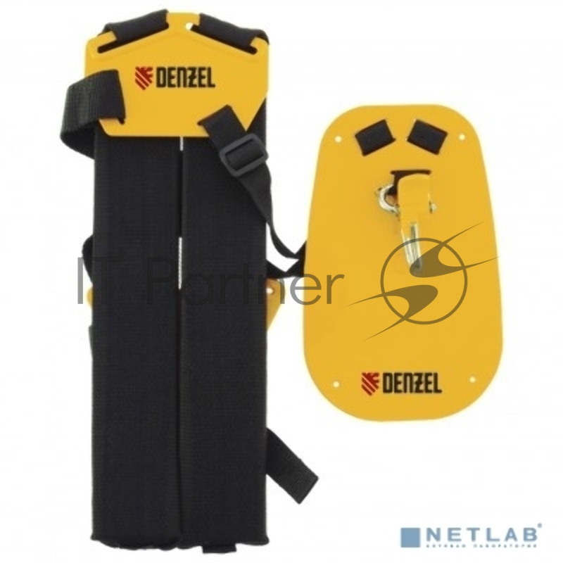 Ремень ранцевый с защитой бедра для бензиновых триммеров// Denzel