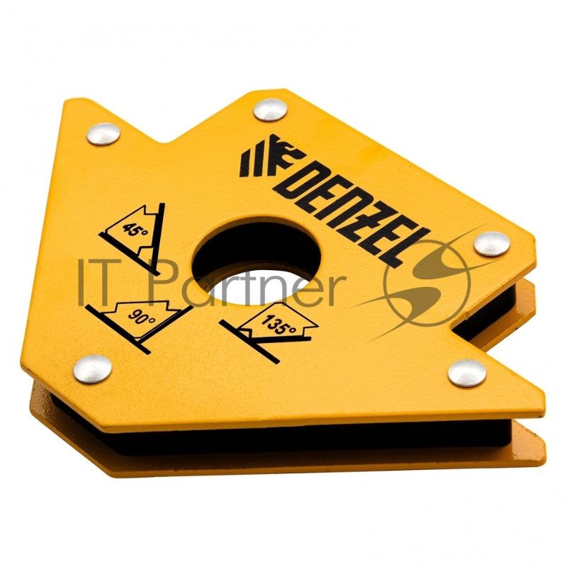 Фиксатор магнитный для сварочных работ усилие 50 LB// Denzel