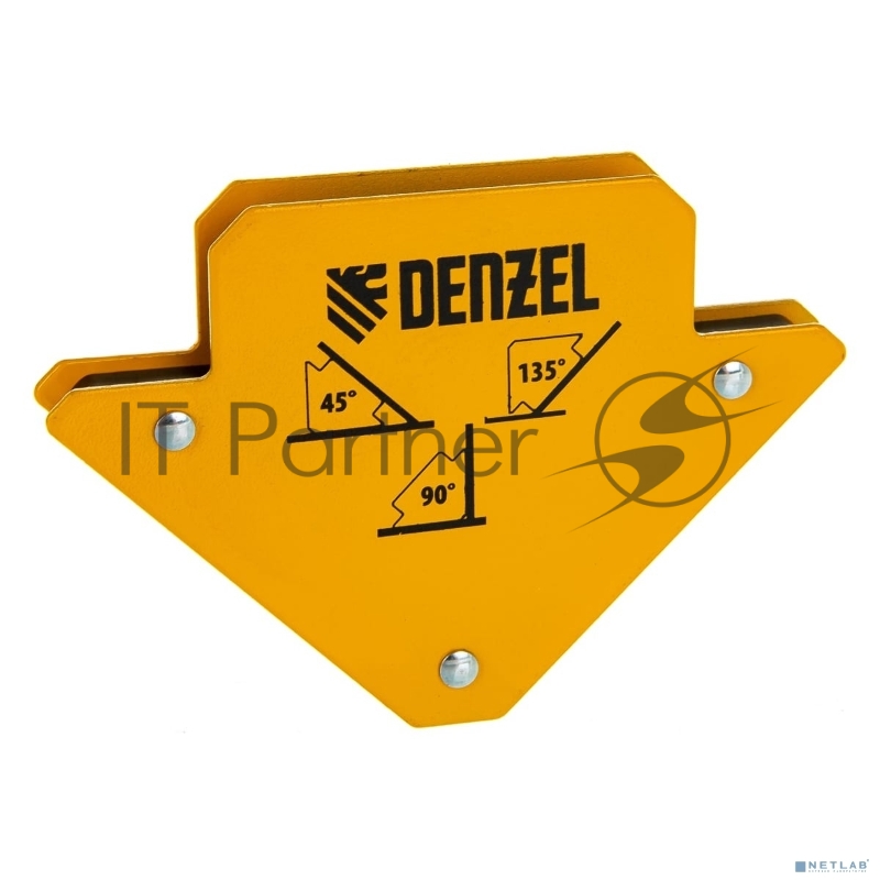 Фиксатор магнитный для сварочных работ усилие 25 LB// Denzel