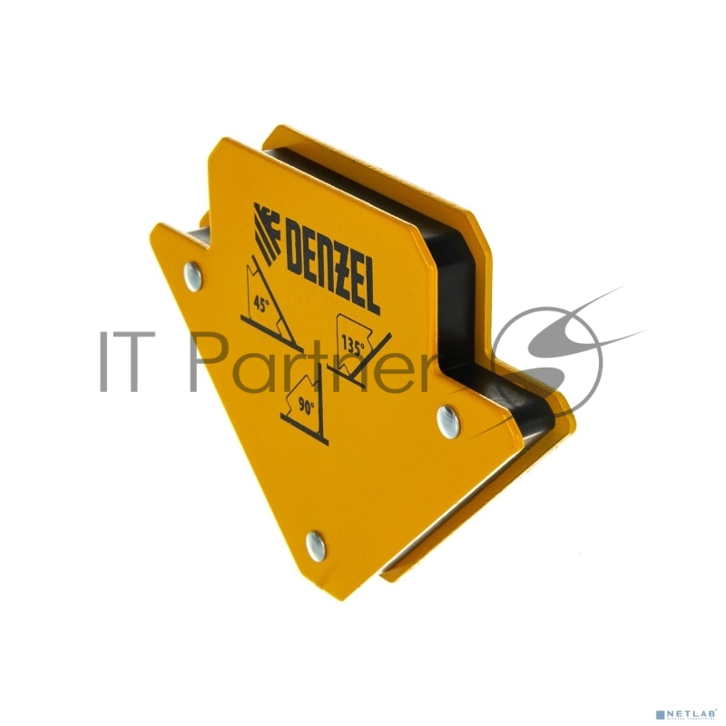 Фиксатор магнитный для сварочных работ усилие 25 LB// Denzel