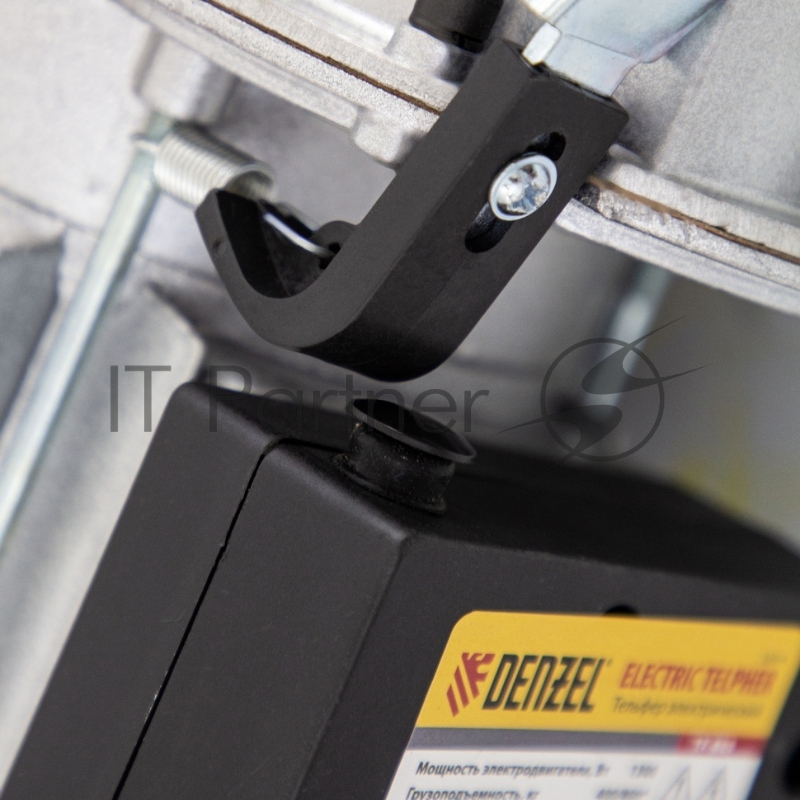 Тельфер электрический TF-800, 0,8 т, 1300 Вт, высота 12 м, 8 м/мин// Denzel