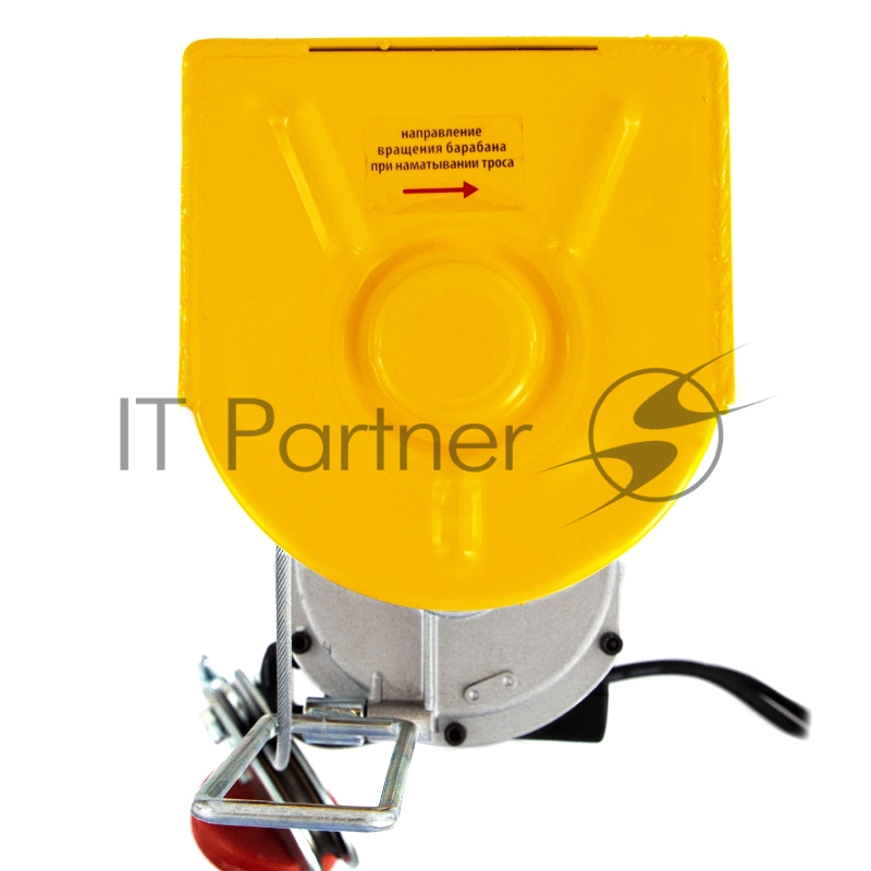 Тельфер электрический TF-1200, 1.2 т, 1800 Вт, высота 12 м, 8 м/мин// Denzel