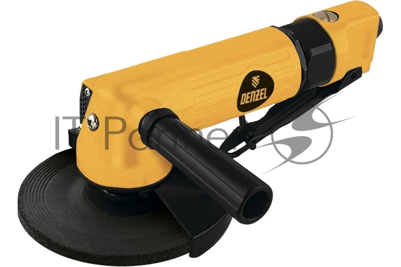 Пневматическая углошлифовальная машина AG125, 11000 об/мин, 125 мм, 186 л/мин// Denzel