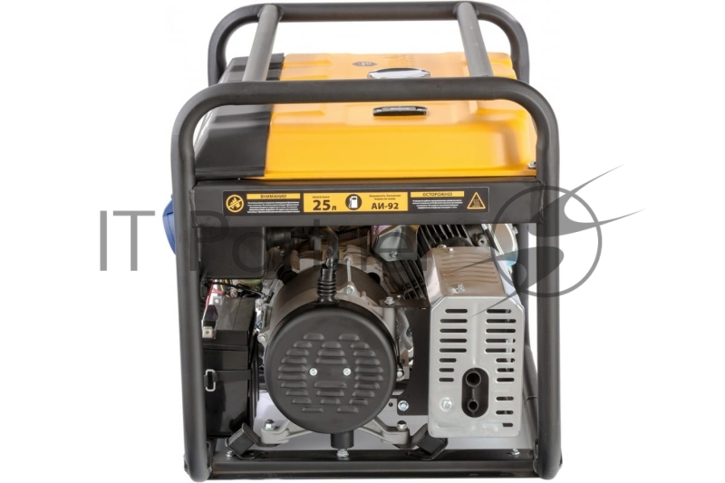 Генератор бензиновый PS-55EA, 5,5 кВт, 230В, 25л, коннектор автоматики, электростартер// Denzel