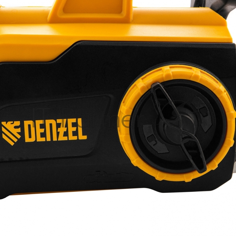 Пила цепная электрическая EDS-2200P, 2,2кВт,поперечная,шина 45см,шаг 3/8, паз 1,3мм, 63зв// Denzel