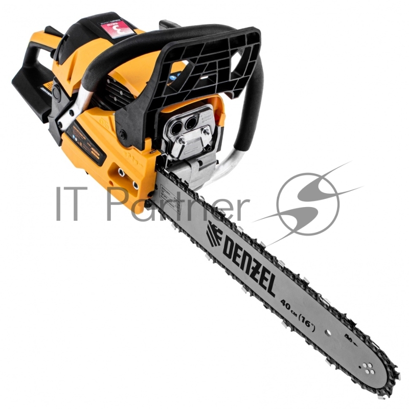 Пила цепная бензиновая DS-4516, шина 40 см, 45см3, 2,5 л.с., шаг 0,325, паз 1,5 мм, 64 зв// Denzel