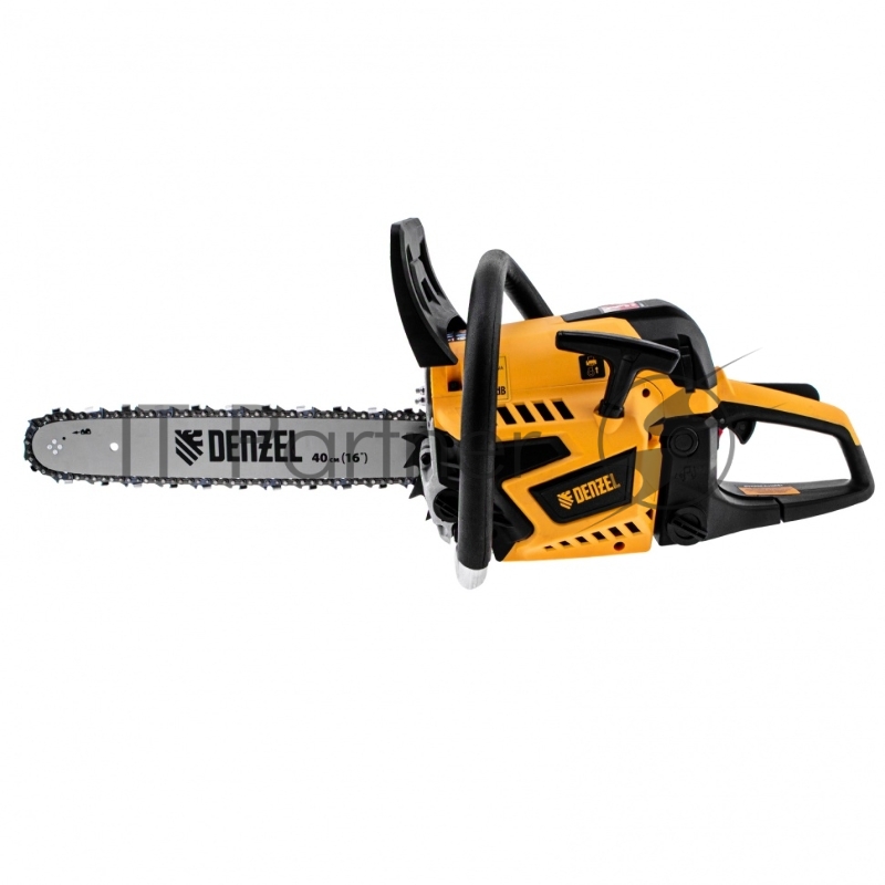 Пила цепная бензиновая DS-4516, шина 40 см, 45см3, 2,5 л.с., шаг 0,325, паз 1,5 мм, 64 зв// Denzel