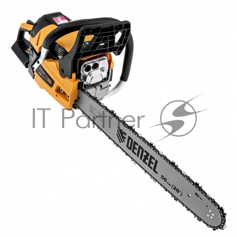 Пила цепная бензиновая DS-5820, шина 50 см, 58см3, 3,6 л.с., шаг 0,325, паз 1,5 мм, 76 зв// Denzel