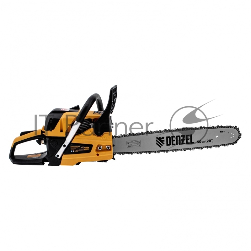 Пила цепная бензиновая DS-5820, шина 50 см, 58см3, 3,6 л.с., шаг 0,325, паз 1,5 мм, 76 зв// Denzel