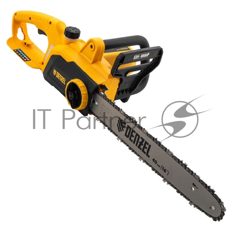 Пила цепная электрическая EDS-1800P, 1,8кВт,поперечная,шина 40см,шаг 3/8, паз 1,3мм, 57зв// Denzel