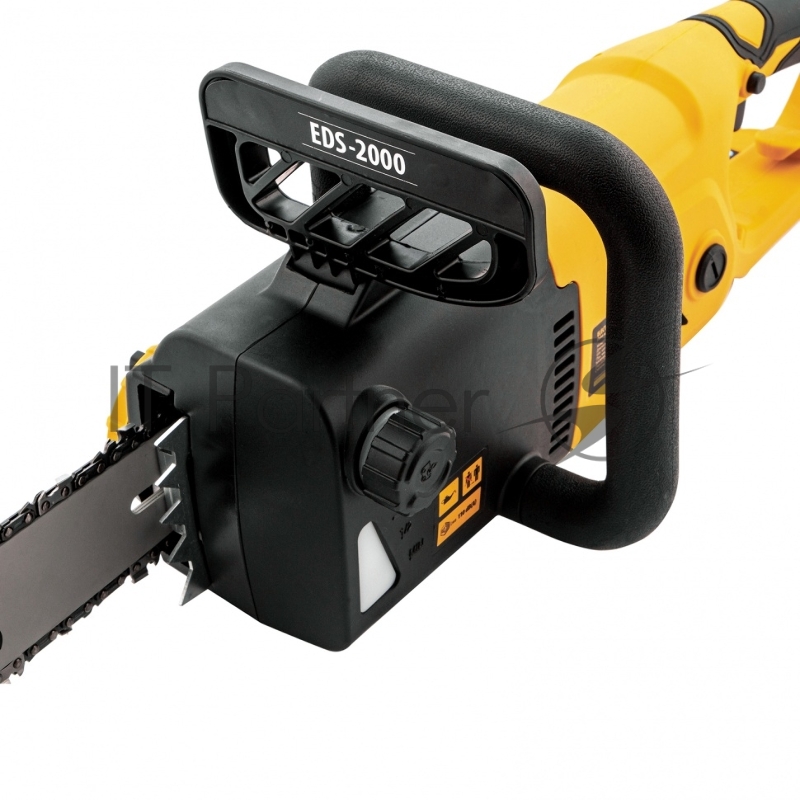 Пила цепная электрическая EDS-2000, 2кВт,продольная,шина 40см,шаг 3/8, паз 1,3мм, 56зв// Denzel