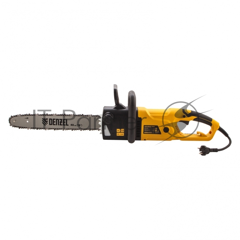 Пила цепная электрическая EDS-2000, 2кВт,продольная,шина 40см,шаг 3/8, паз 1,3мм, 56зв// Denzel