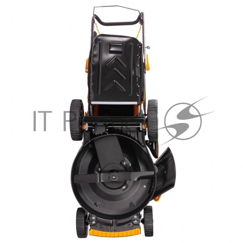 Газонокосилка бензиновая GLD-520SP, 196 куб.см., шир. 52 см,привод,7 уров.,травосб. 60 л// Denzel