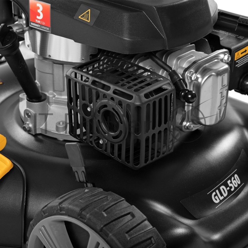 Газонокосилка бензиновая GLD-560, 196 см3,шир 56 см// Denzel